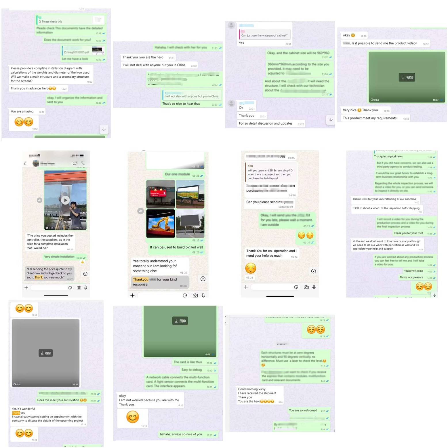 customer service of P187 Small Pixel Pitch LED Screen 1 customer service of P187 Small Pixel Pitch LED Screen 1